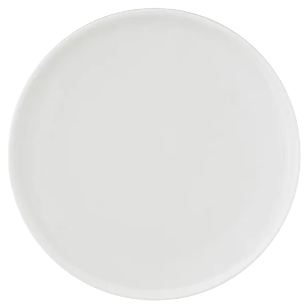 White Basics High Rim Plate