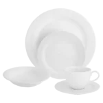 Arctic White 20 Piece Dinner Set