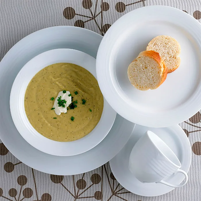 Arctic White Dinner Plate - Image 3