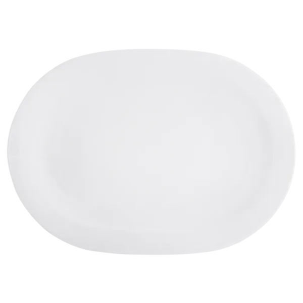Arctic White Oval Platter