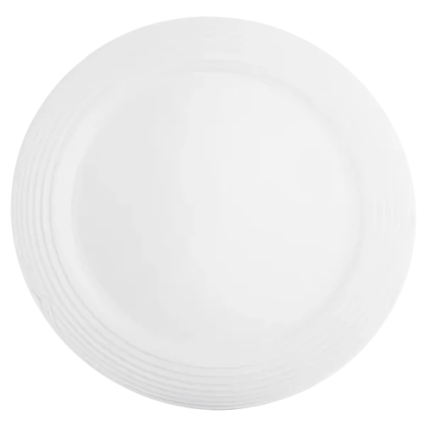 Arctic White Round Platter
