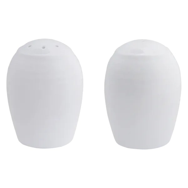 Arctic White Salt and Pepper Set