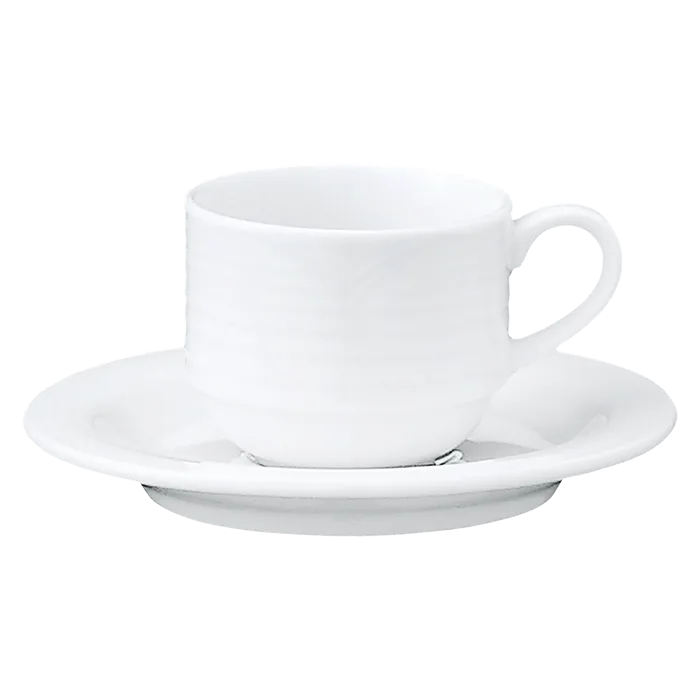 Arctic White Stackable Espresso Cup Only 100ml - Image 2