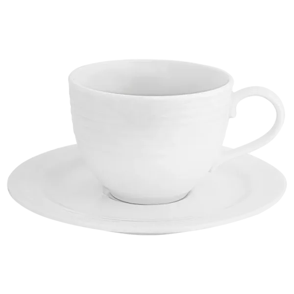 Arctic White Tea Cup and Saucer 200ml