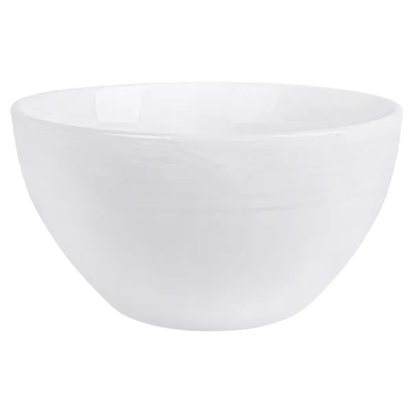 Arctic White Round Bowl