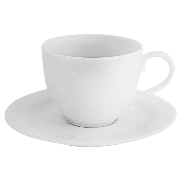 Arctic White Tea Cup and Saucer 240ml