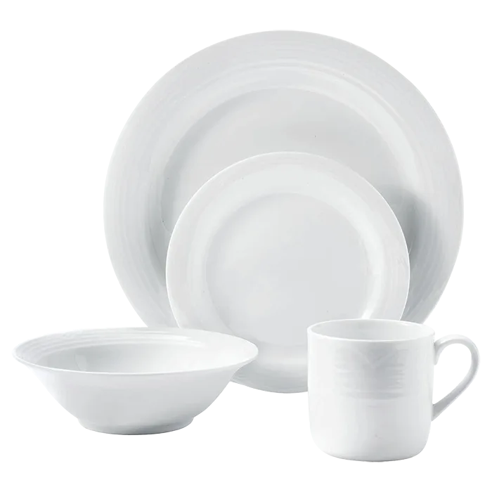 Arctic White 16 Piece Dinner Set - Image 2