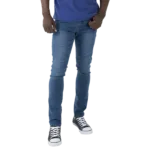 3D Crease Stretch Jeans Mens