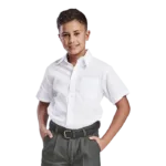 Unisex Short Sleeve School Shirt