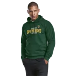 240g Unbrushed Fleece Pullover Hoody