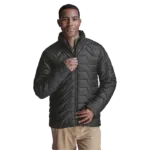 Soft PU Quilted Puffer Mens
