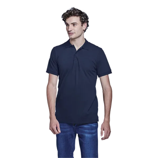 Stretch Pique Knit Golfer Mens