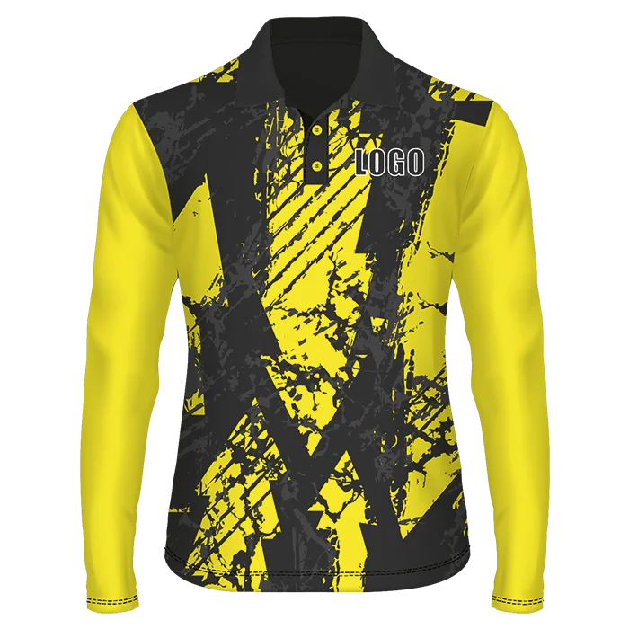 Kiddies Long Sleeve Golf Shirt Custom Design - Image 7