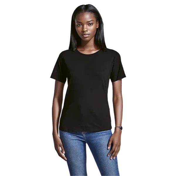 Organic Cotton Crew Neck T-Shirt Ladies