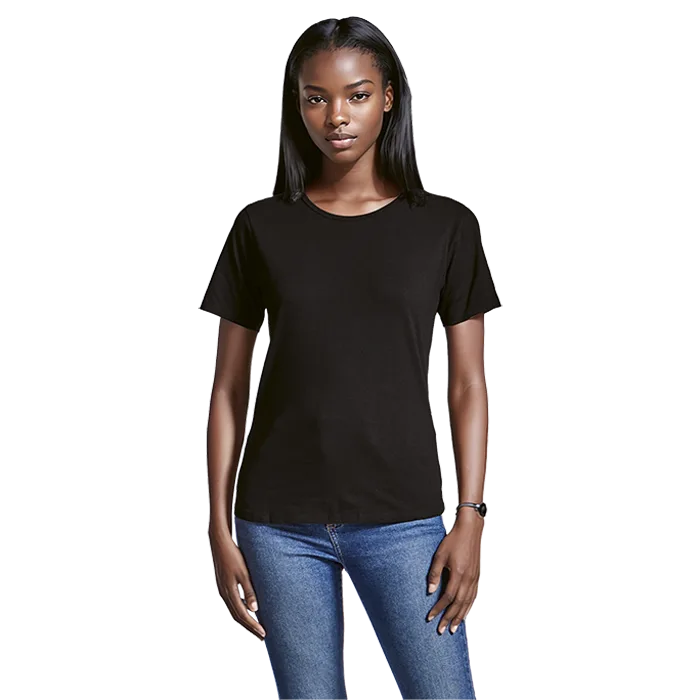 Organic Cotton Crew Neck T-Shirt Ladies