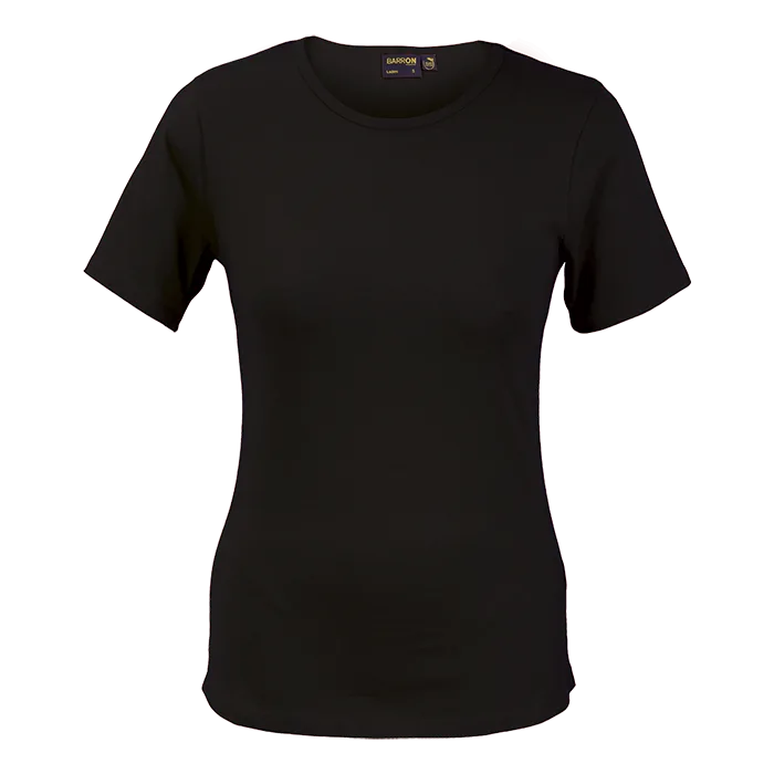 Organic Cotton Crew Neck T-Shirt Ladies - Image 6