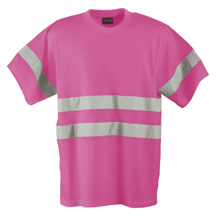 150g Poly Cotton Safety T-Shirt with tape - Image 3