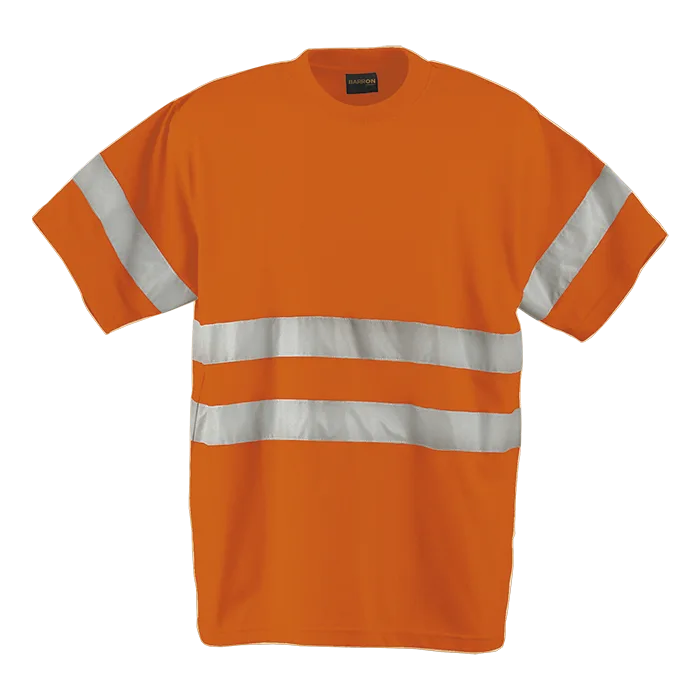 150g Poly Cotton Safety T-Shirt with tape - Image 5