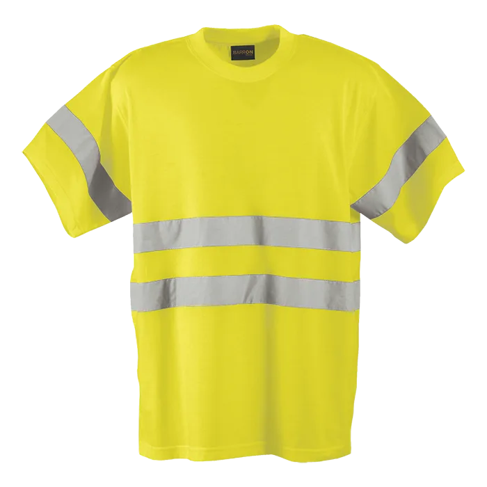 150g Poly Cotton Safety T-Shirt with tape - Image 6