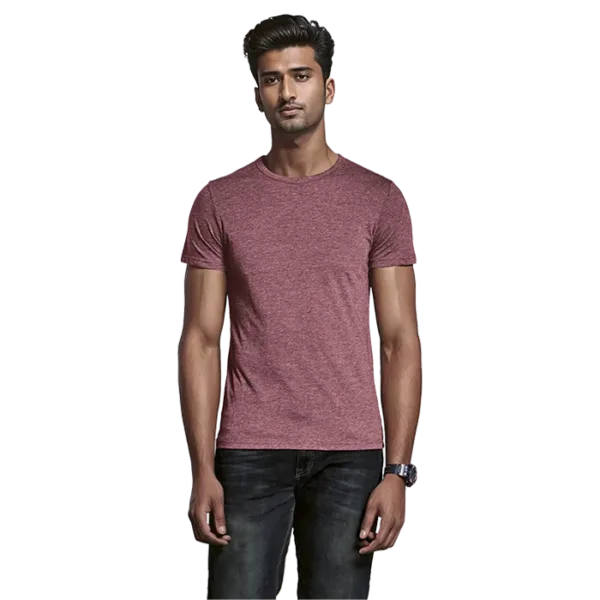 Melange Crew Neck T-Shirt Mens