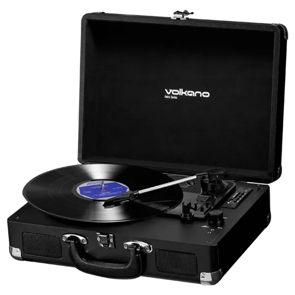 Volkano Retro Series Portable Vinyl Player