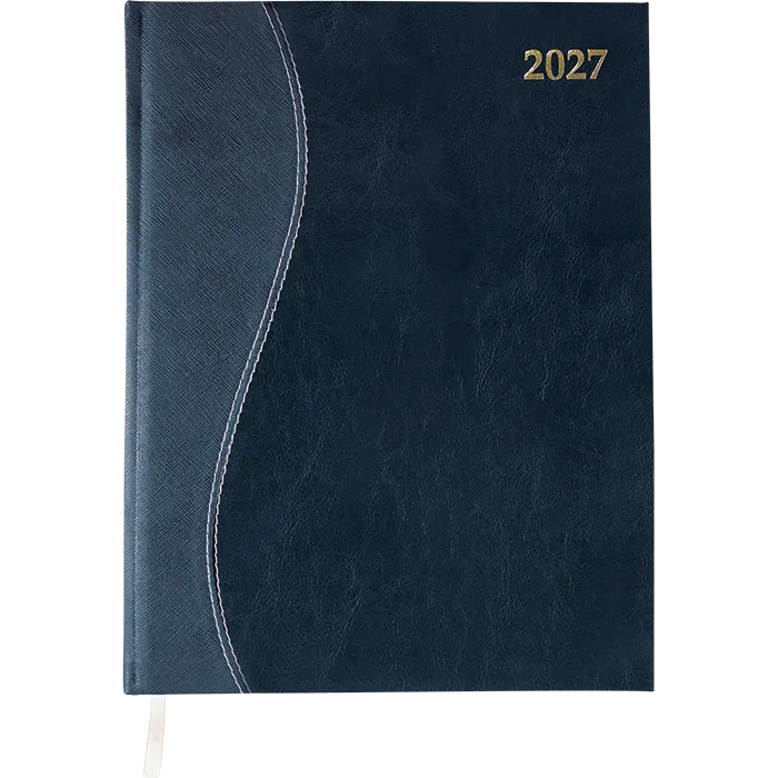 2027 A5 Wave S-Stitched Diary - Image 2