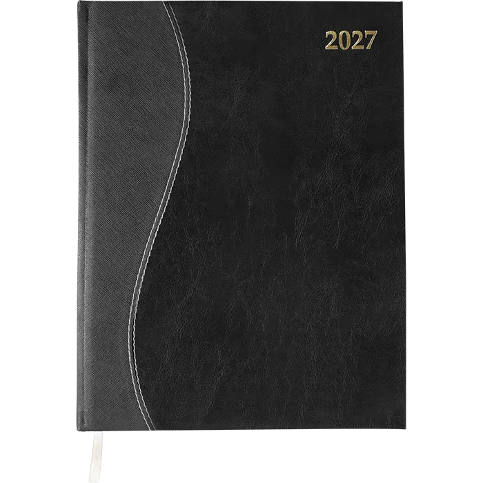 2027 A5 Wave S-Stitched Diary - Image 3