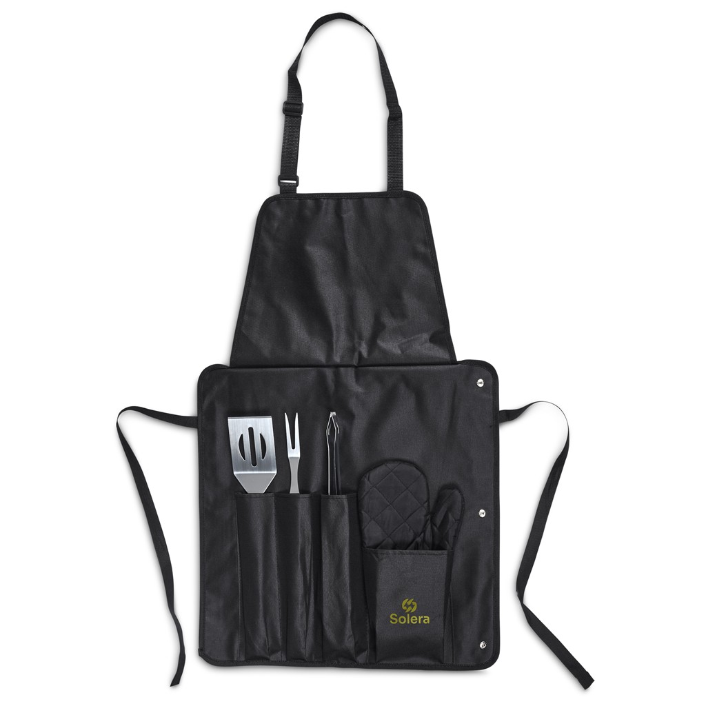 Altitude Griller 4-Piece Braai Apron Set - Image 3